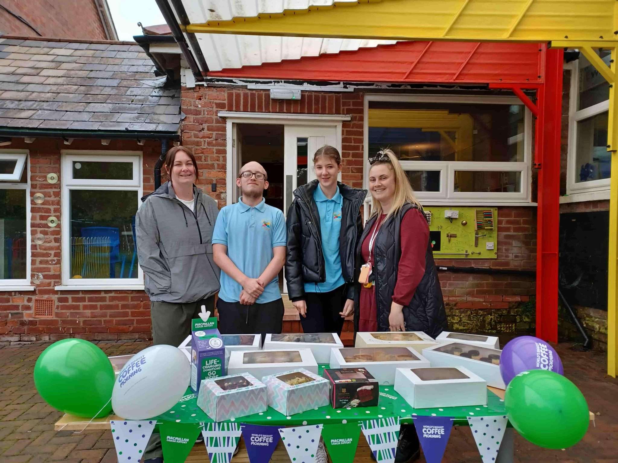 Macmillan Coffee Morning Bright Futures Care