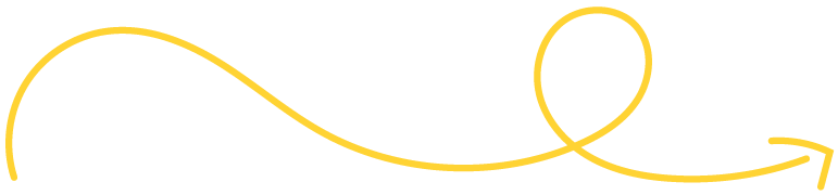 Yellow Loop Arrow