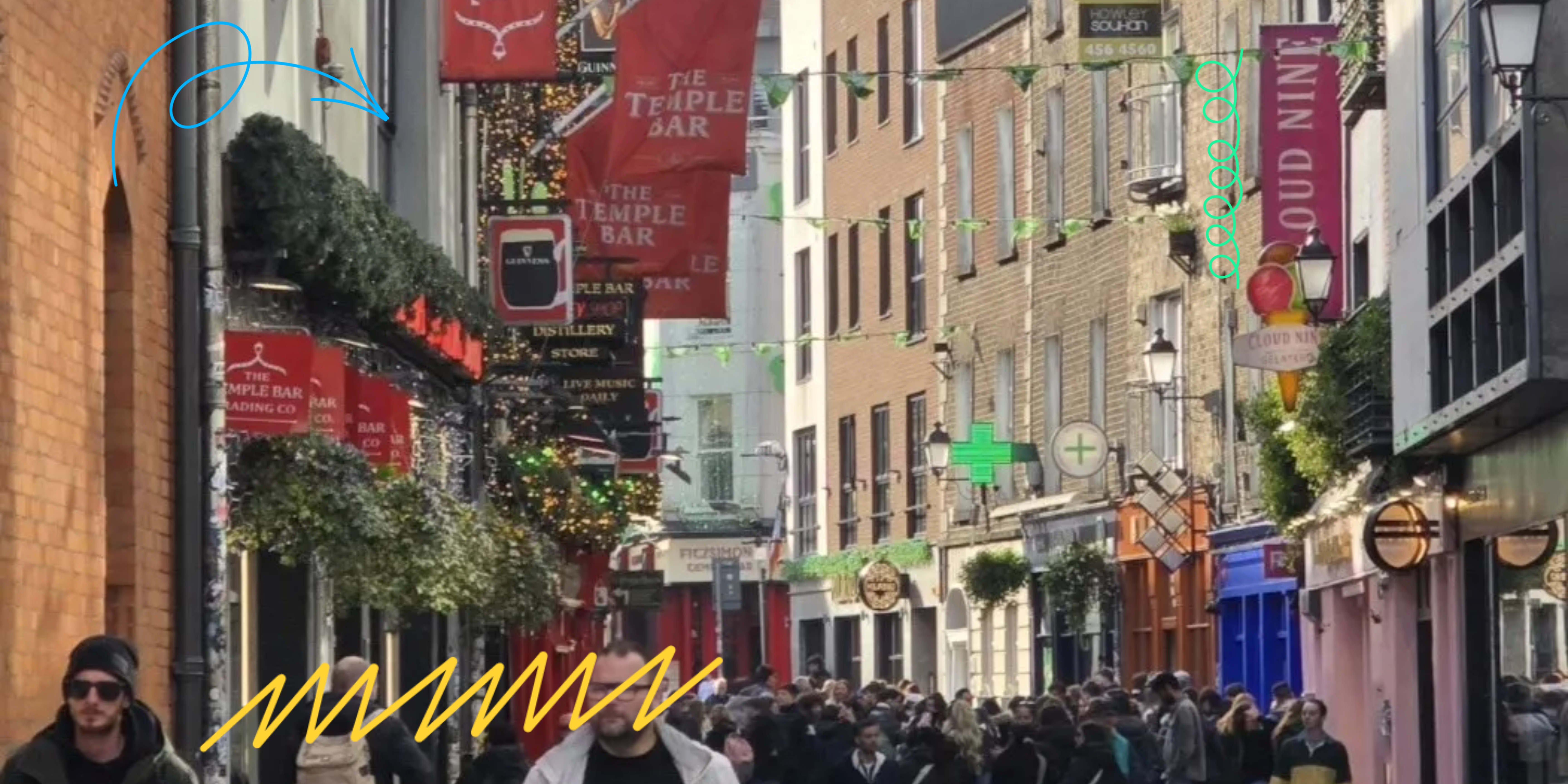 People we support on a trip to Dublin